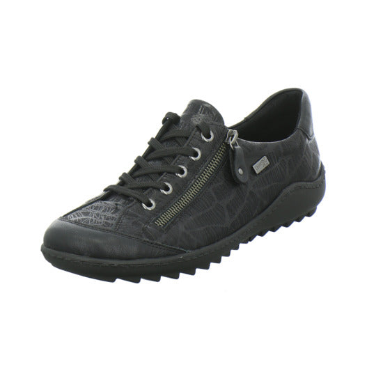 Remonte Schnürhalbschuhe Schwarz