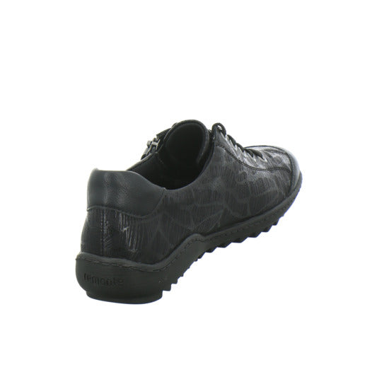 Remonte Schnürhalbschuhe Schwarz