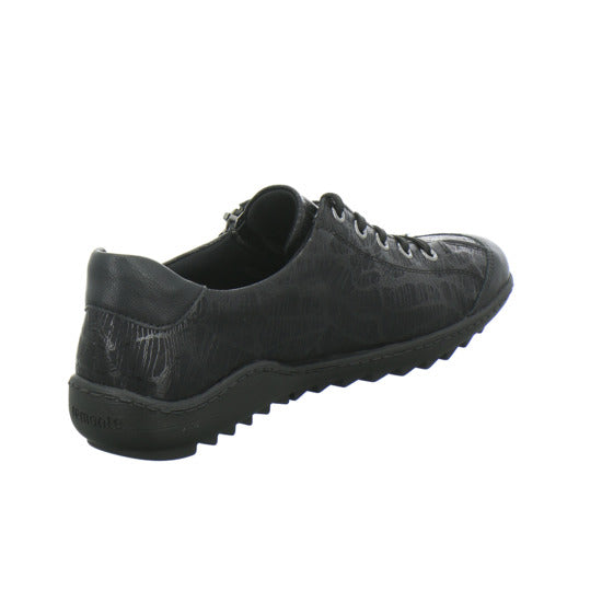 Remonte Schnürhalbschuhe Schwarz