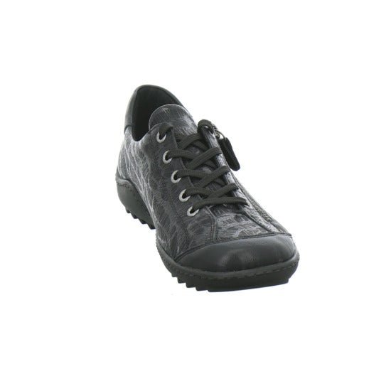 Remonte Schnürhalbschuhe Schwarz