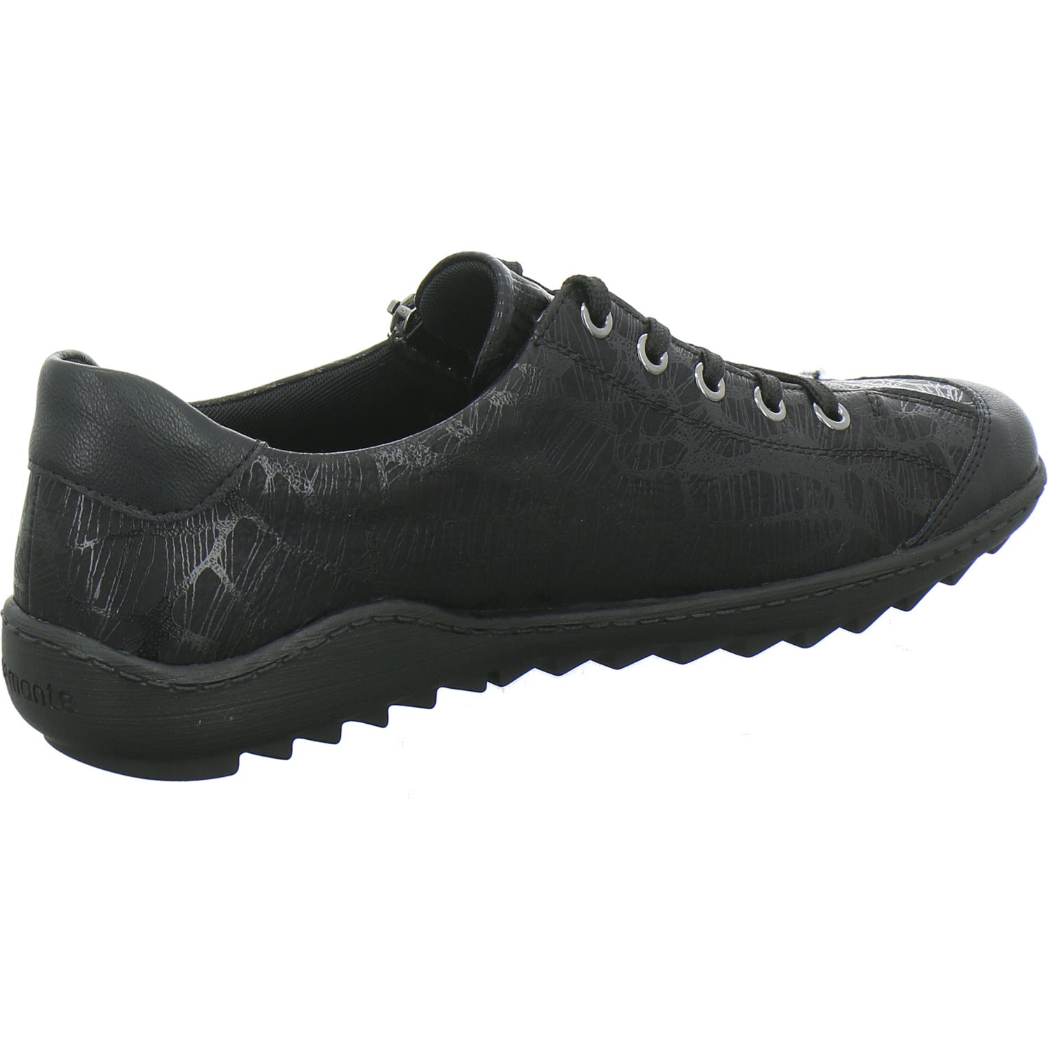 Remonte Schnürhalbschuhe Schwarz