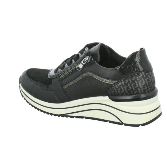 Remonte Schnürhalbschuhe Schwarz