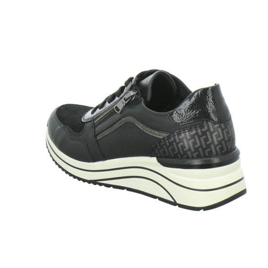 Remonte Schnürhalbschuhe Schwarz