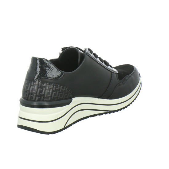 Remonte Schnürhalbschuhe Schwarz