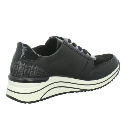 Remonte Schnürhalbschuhe Schwarz