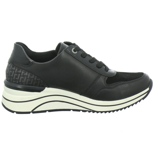 Remonte Schnürhalbschuhe Schwarz