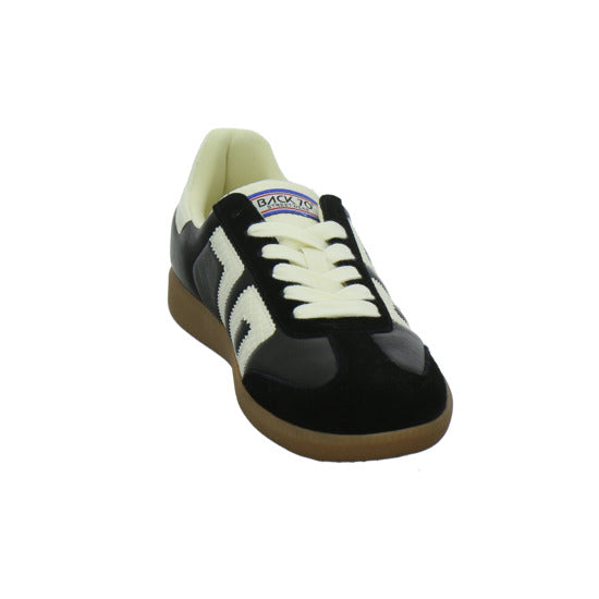 Back 70 Schnürhalbschuhe Schwarz