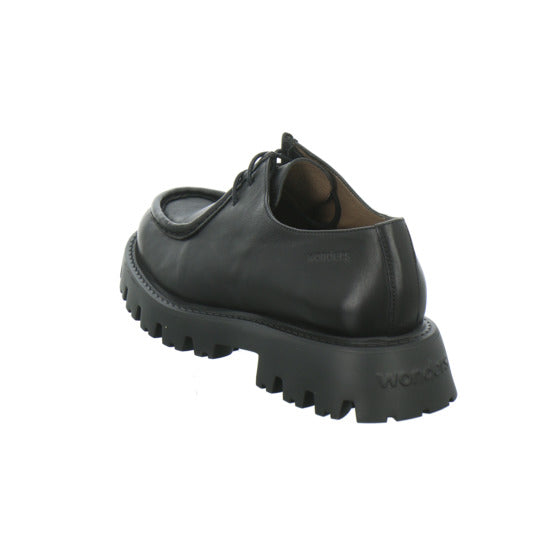 Wonders Schnürhalbschuhe Schwarz