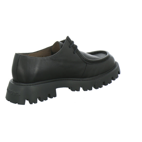 Wonders Schnürhalbschuhe Schwarz