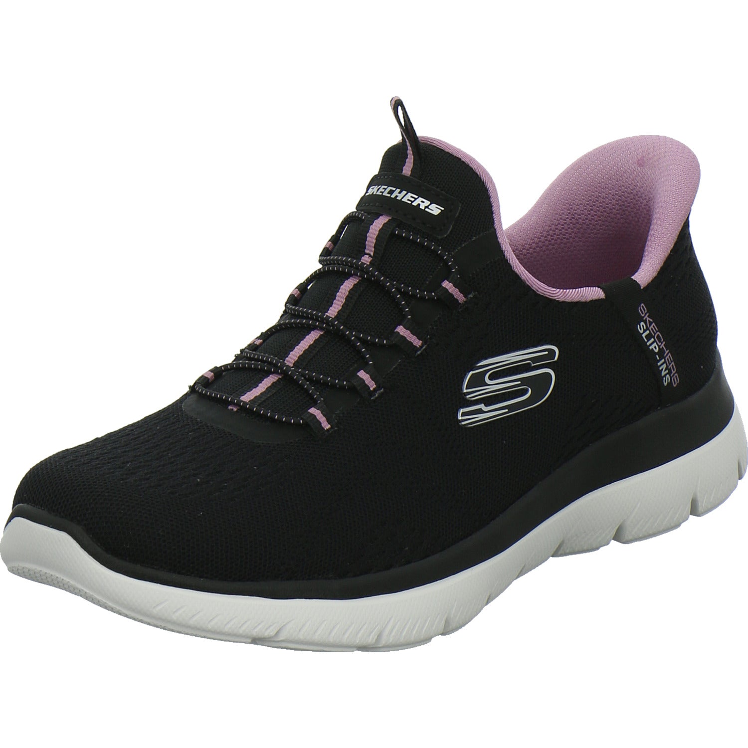 Skechers Sneaker Damen Summits Slip Ins Schwarz