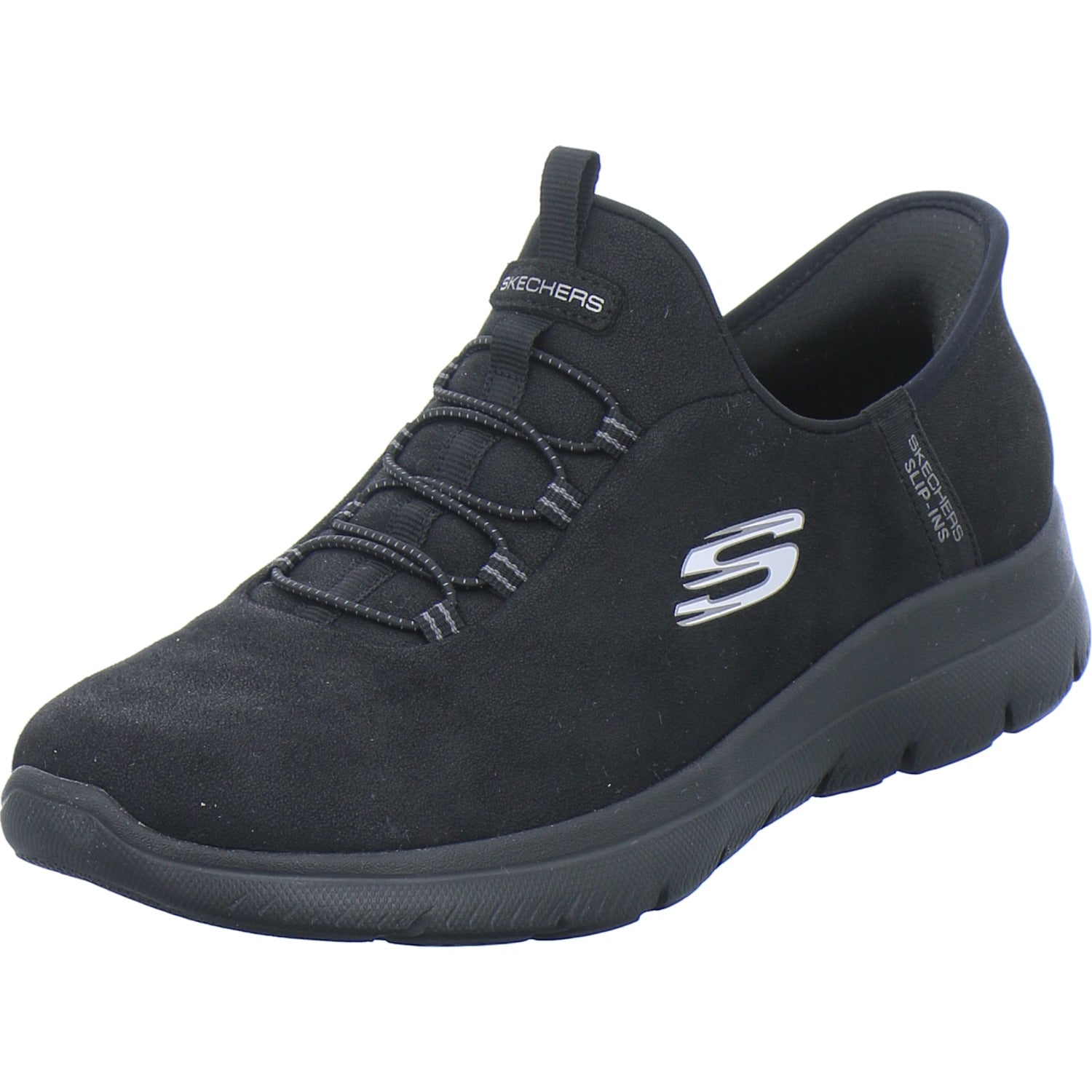 Skechers Sneaker Damen Summits Slip-Ins Schwarz