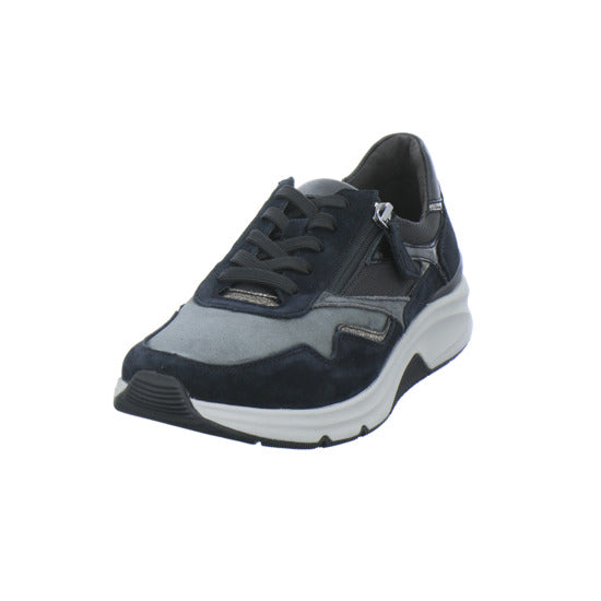Gabor Comfort Rolling Soft Schnürhalbschuhe Schwarz-kombi - 360° Ansicht