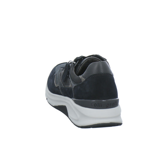 Gabor Comfort Rolling Soft Schnürhalbschuhe Schwarz-kombi - 360° Ansicht