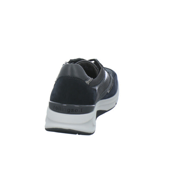 Gabor Comfort Rolling Soft Schnürhalbschuhe Schwarz-kombi - 360° Ansicht