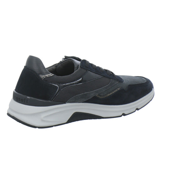 Gabor Comfort Rolling Soft Schnürhalbschuhe Schwarz-kombi - 360° Ansicht