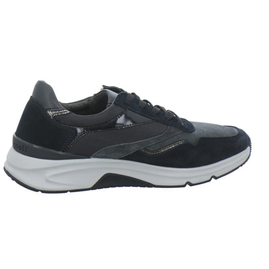 Gabor Comfort Rolling Soft Schnürhalbschuhe Schwarz-kombi - 360° Ansicht