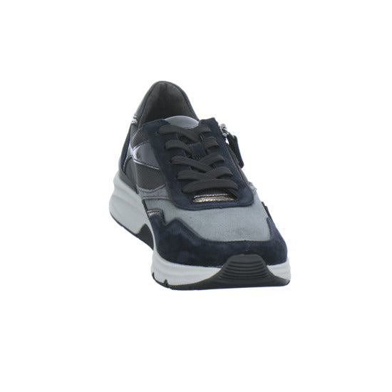 Gabor Comfort Rolling Soft Schnürhalbschuhe Schwarz-kombi - 360° Ansicht