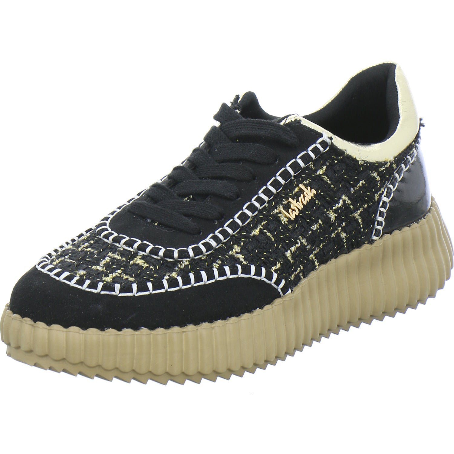 La Strada Sneaker Damen Schwarz-kombi