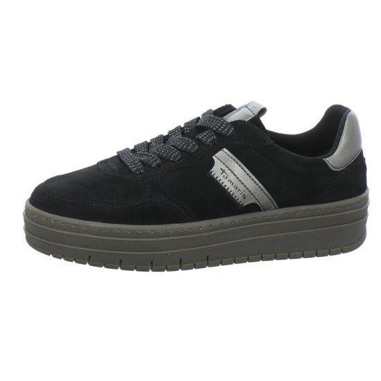 Tamaris Schnürhalbschuhe Schwarz-kombi - 360° Ansicht