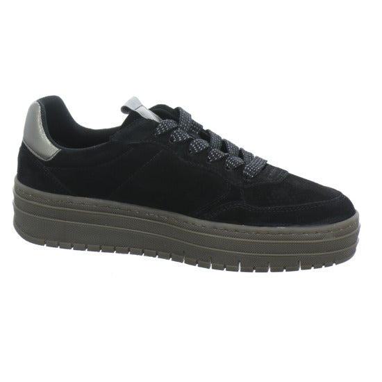 Tamaris Schnürhalbschuhe Schwarz-kombi - 360° Ansicht