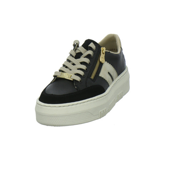 Rieker Schnürhalbschuhe Schwarz-kombi - 360° Ansicht