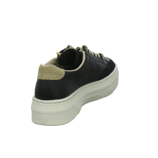 Rieker Schnürhalbschuhe Schwarz-kombi - 360° Ansicht
