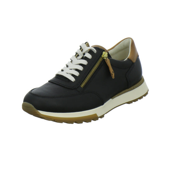 Paul Green Schnürhalbschuhe Schwarz-kombi - 360° Ansicht