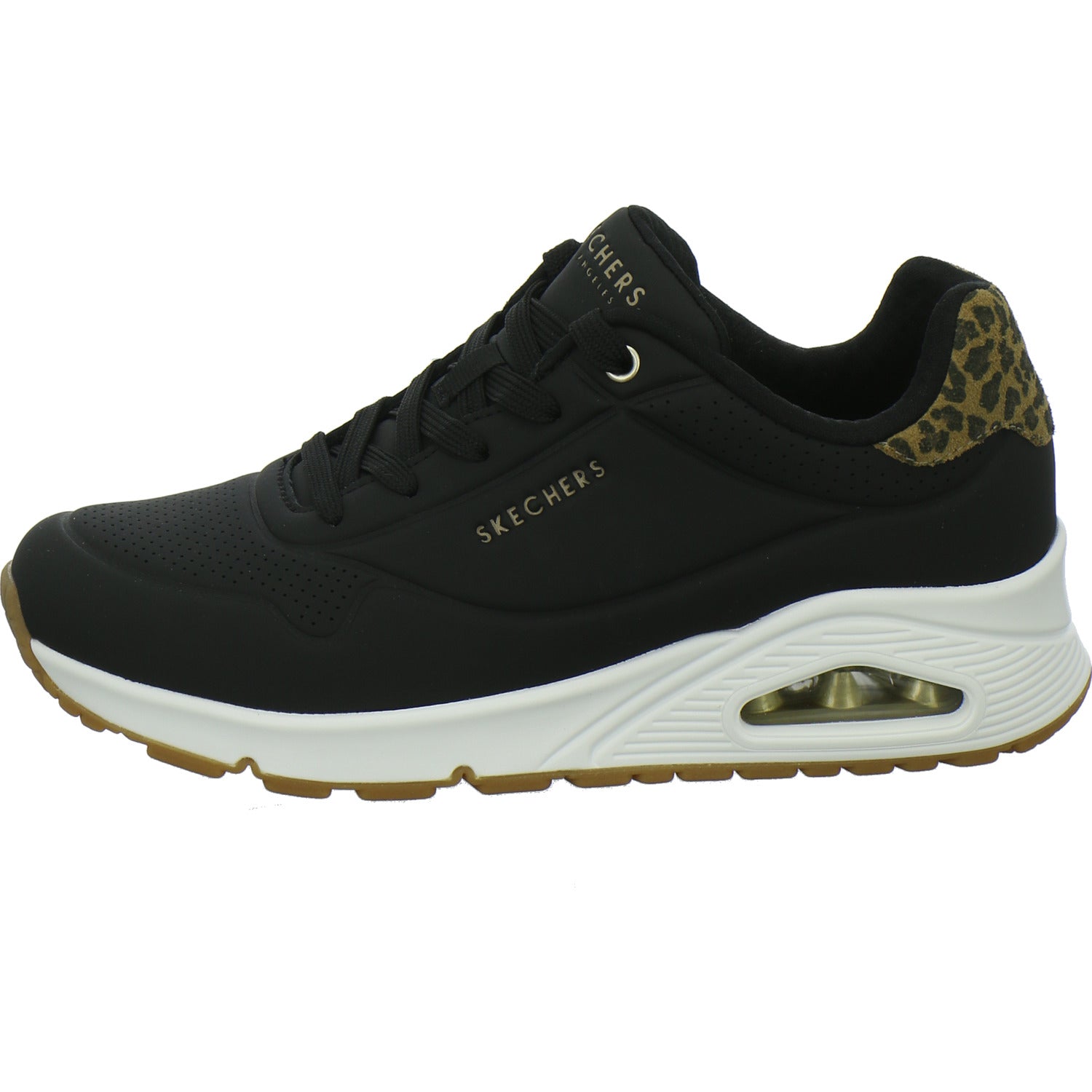 Skechers UNO Schnürhalbschuhe Schwarz-kombi