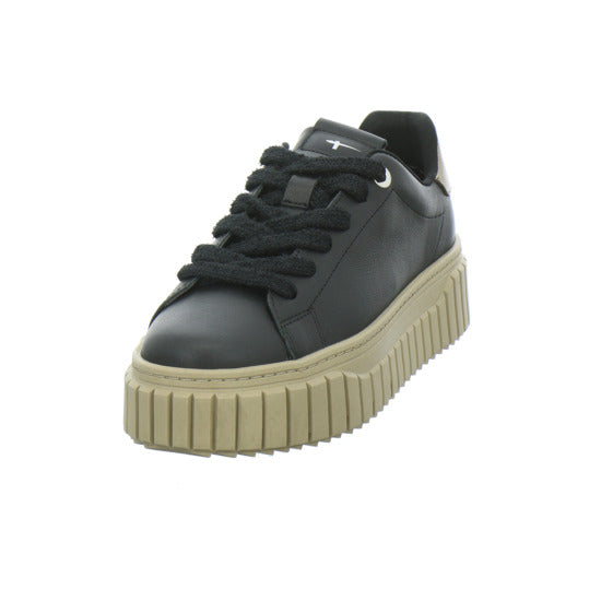 Tamaris Schnürhalbschuhe Schwarz-kombi