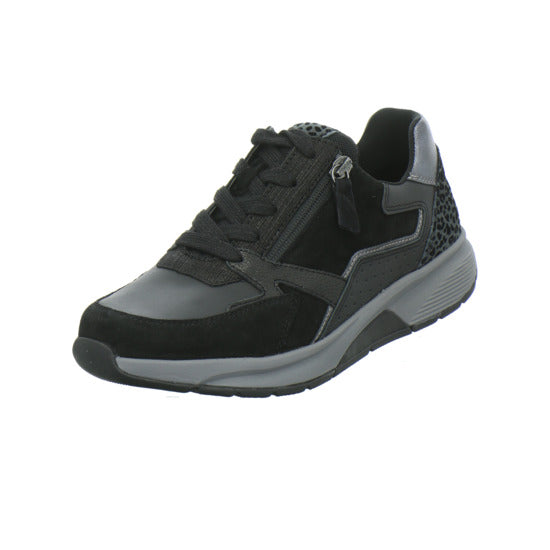 Gabor Comfort Sneaker Damen Rolling Soft Schwarz-kombi