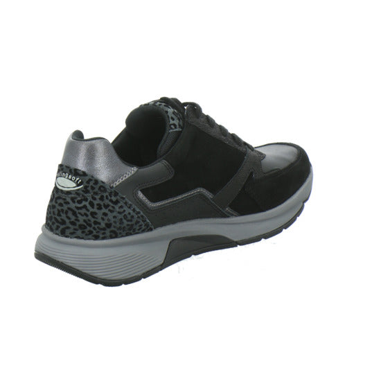 Gabor Comfort Sneaker Damen Rolling Soft Schwarz-kombi