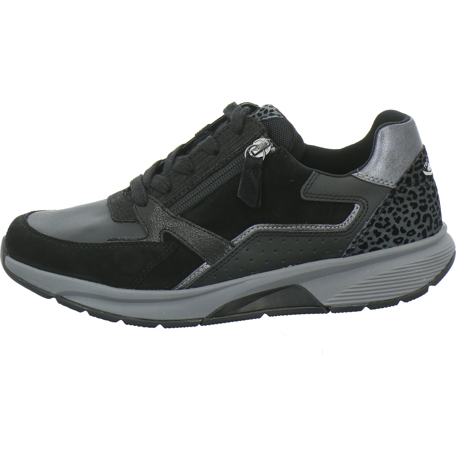 Gabor Comfort Sneaker Damen Rolling Soft Schwarz-kombi