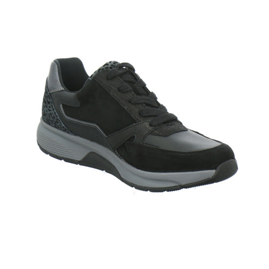 Gabor Comfort Sneaker Damen Rolling Soft Schwarz-kombi