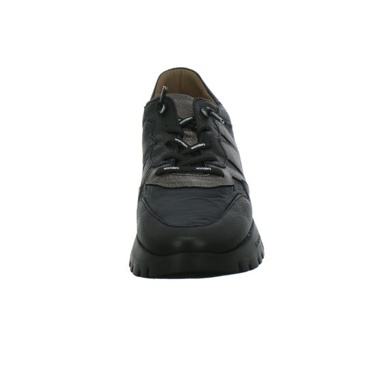 Wonders Schnürhalbschuhe Schwarz-kombi