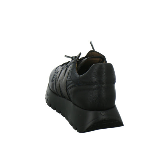 Wonders Schnürhalbschuhe Schwarz-kombi