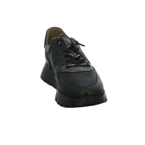 Wonders Schnürhalbschuhe Schwarz-kombi