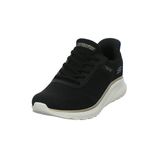 Skechers Sneaker Damen SLIP INS BOBS Schwarz-kombi