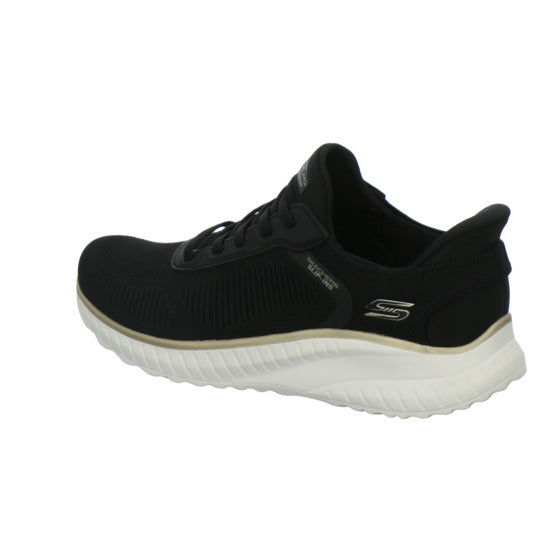 Skechers Sneaker Damen SLIP INS BOBS Schwarz-kombi