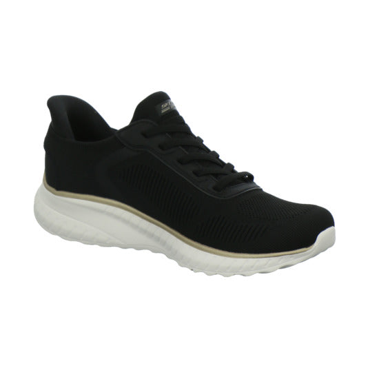 Skechers Sneaker Damen SLIP INS BOBS Schwarz-kombi