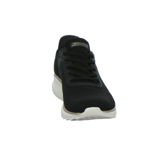 Skechers Sneaker Damen SLIP INS BOBS Schwarz-kombi