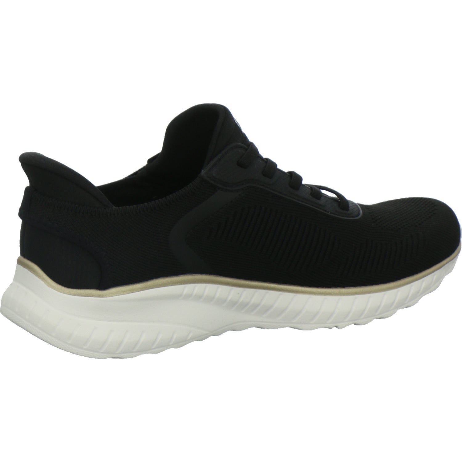 Skechers Sneaker Damen SLIP INS BOBS Schwarz-kombi