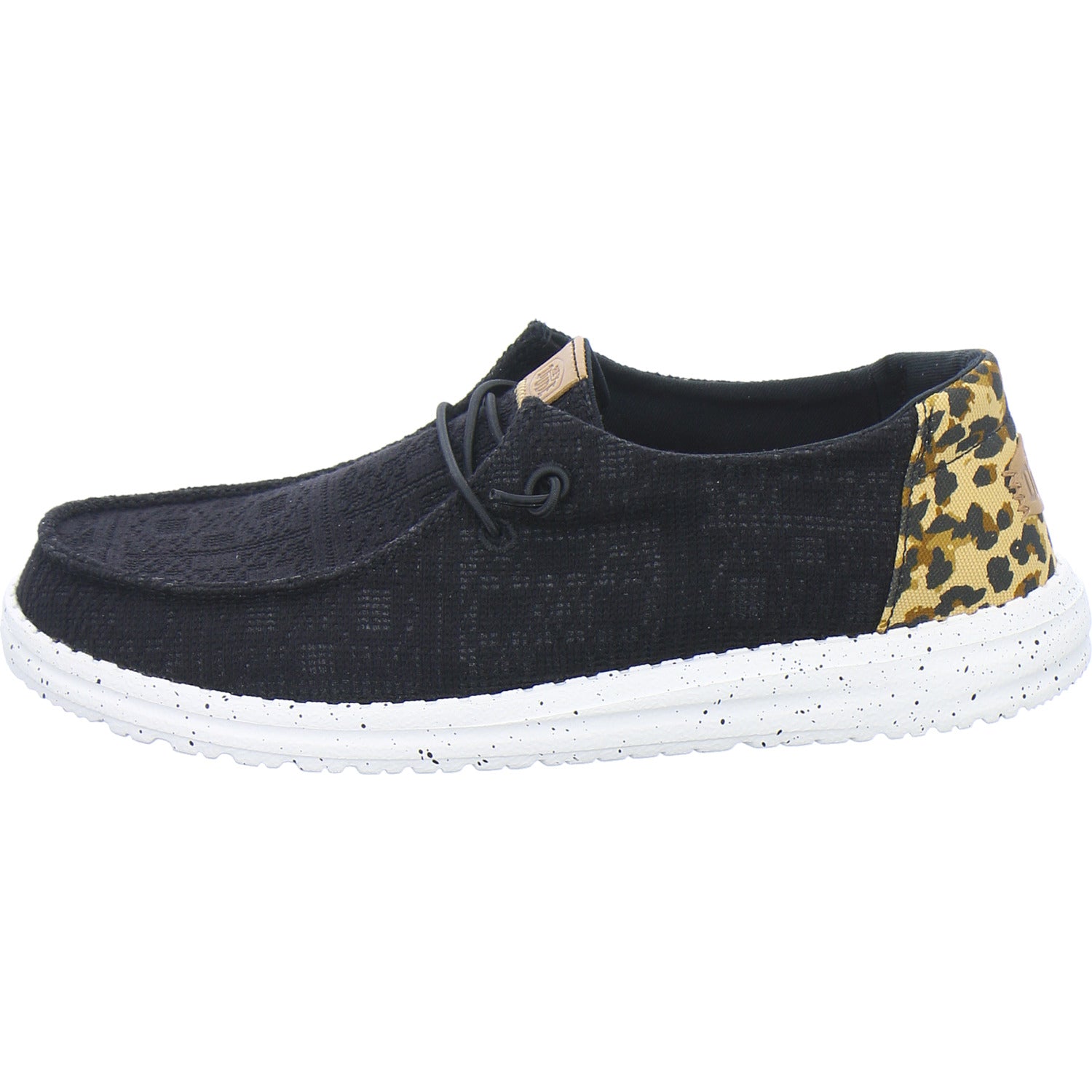 Hey Dude Sneaker Damen Wendy Wildcat Schwarz-kombi