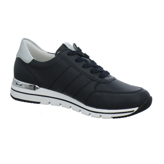 Remonte Schnürhalbschuhe Dunkelblau - 360° Ansicht