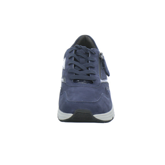 Gabor Comfort Rolling Soft Schnürhalbschuhe Dunkelblau - 360° Ansicht