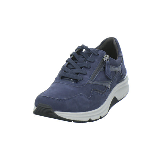 Gabor Comfort Rolling Soft Schnürhalbschuhe Dunkelblau - 360° Ansicht