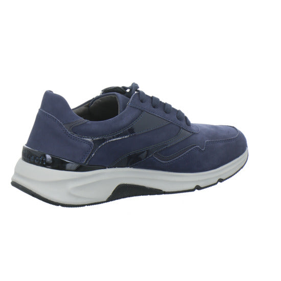 Gabor Comfort Rolling Soft Schnürhalbschuhe Dunkelblau - 360° Ansicht