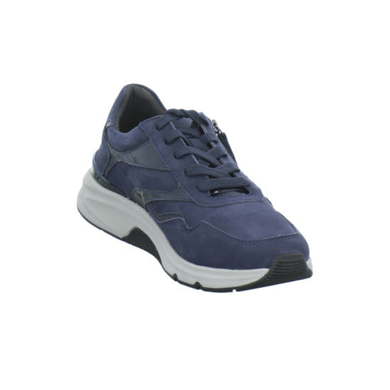 Gabor Comfort Rolling Soft Schnürhalbschuhe Dunkelblau - 360° Ansicht