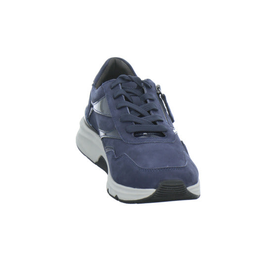 Gabor Comfort Rolling Soft Schnürhalbschuhe Dunkelblau - 360° Ansicht