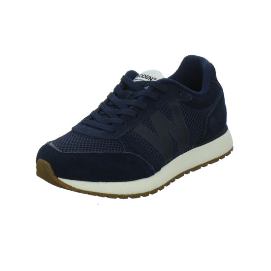 Woden Ronja Icon Schnürhalbschuhe Dunkelblau - 360° Ansicht