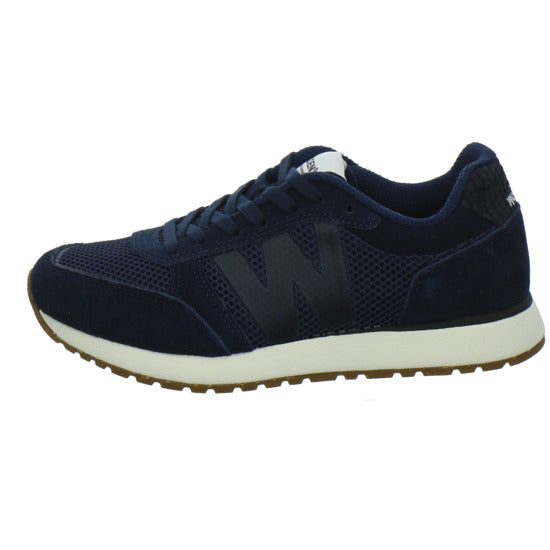 Woden Ronja Icon Schnürhalbschuhe Dunkelblau - 360° Ansicht